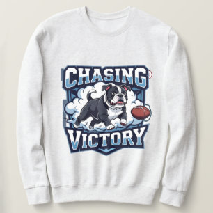 American Football verfolgt den Sieg Sweatshirt