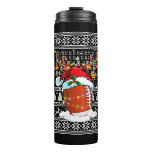 American Football Weihnachten 28 Thermosbecher