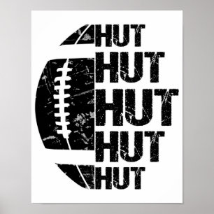 American Football Zitat Poster