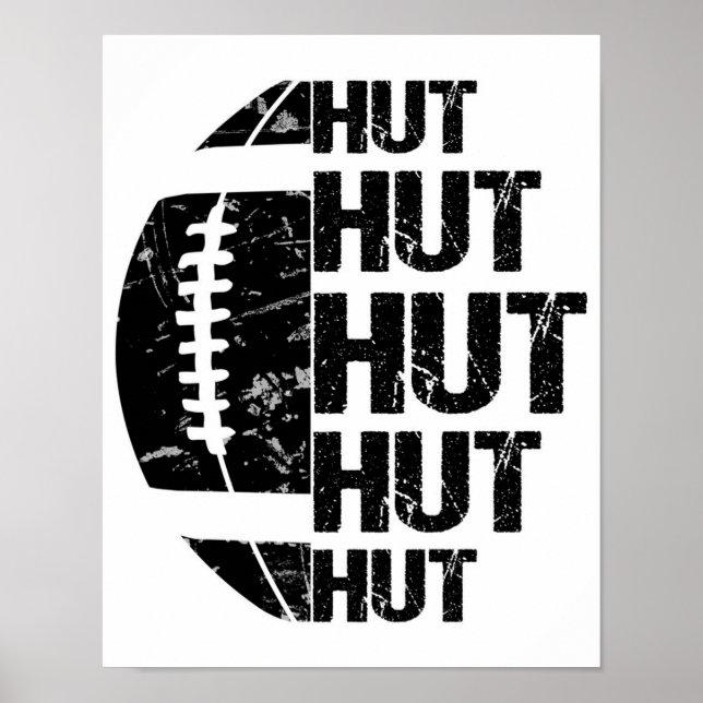 American Football Zitat Poster (Vorne)
