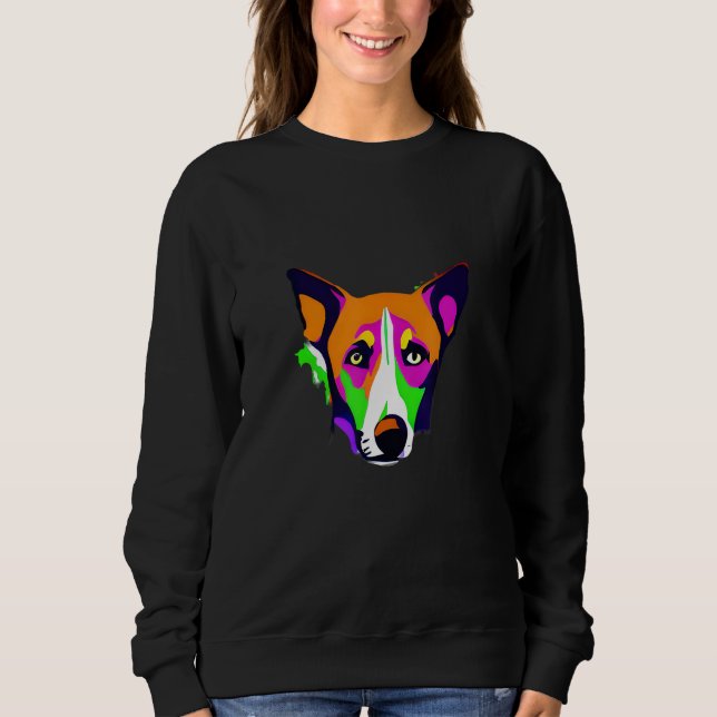 American Foxhound Dog breeds   quotes Cute Family Sweatshirt (Vorderseite)