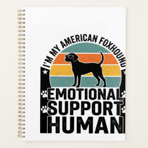 American Foxhound Emotionaler Unterstützungsmensch Planer