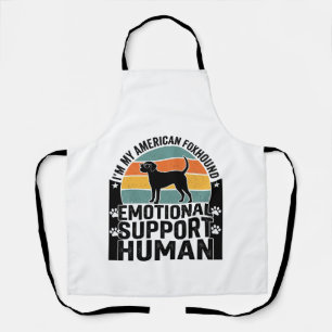 American Foxhound Emotionaler Unterstützungsmensch Schürze