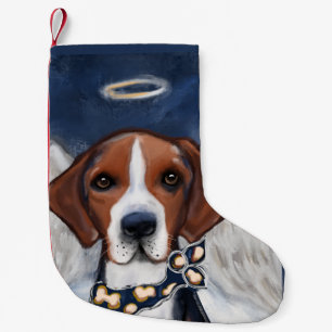 American Foxhound Engel Kleiner Weihnachtsstrumpf