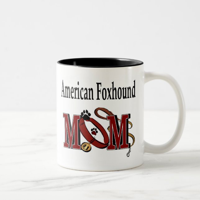 American Foxhound Mama Tasse (Rechts)