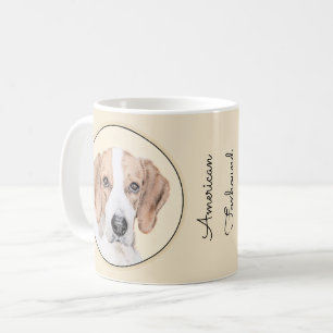 American Foxhound Painting - Niedliche Original Do Kaffeetasse