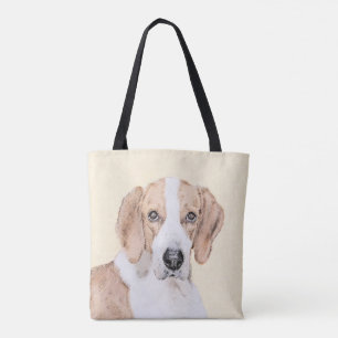 American Foxhound Painting - Niedliche Original Do Tasche