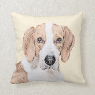 American Foxhound Painting - Niedliche Original Hu Kissen