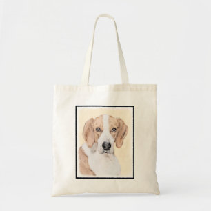 American Foxhound Painting - Niedliche Original Hu Tragetasche
