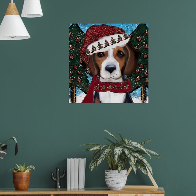 American Foxhound Poster (Wohnzimmer 1)