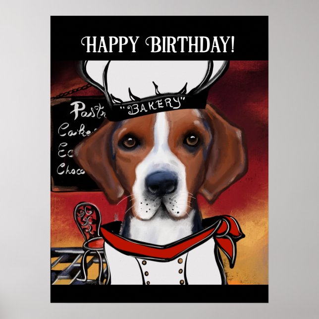 American Foxhound Poster (Vorne)