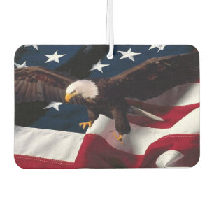 American Freedom Symbols Air Freshener" Autolufterfrischer