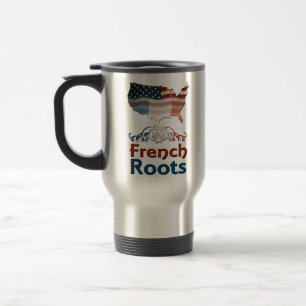 American French Roots Reisebecher