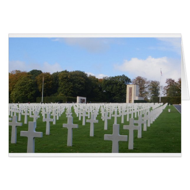 American Friedhof Luxembourg (Vorderseite (Horizontal))