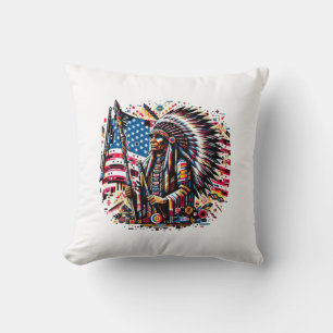 American g=Heritage DayThrow Kissen