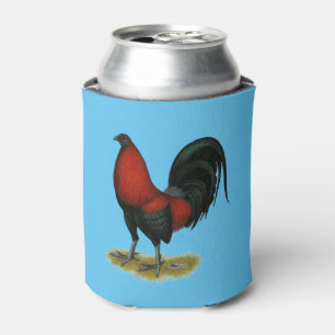 American Game BB Black Red Rooster Dosenkühler