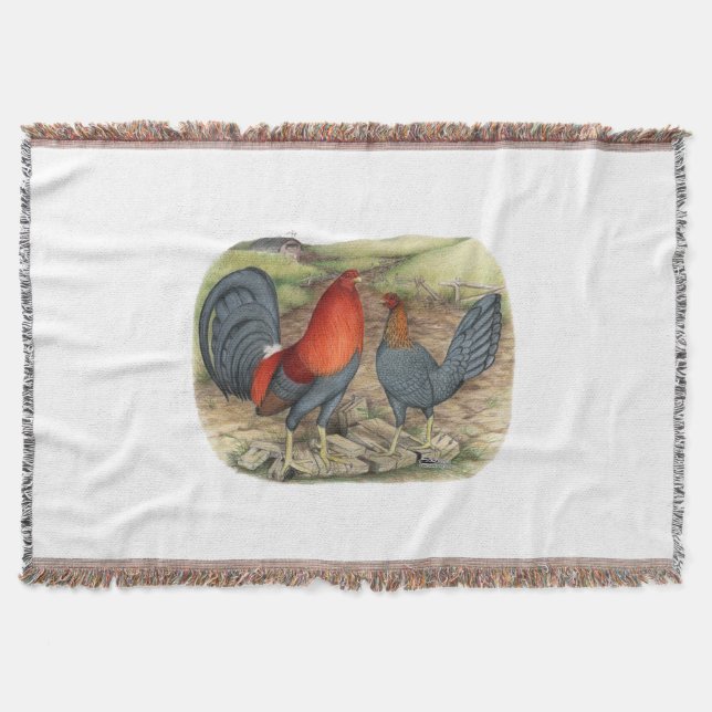 American Game Blue Reds Decke (Vorderseite)