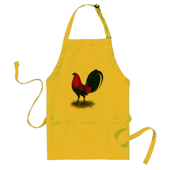 American Gamecock: Brown Red Schürze (Vorne)