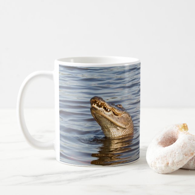 American Gator Kaffeetasse (Mit Donut)