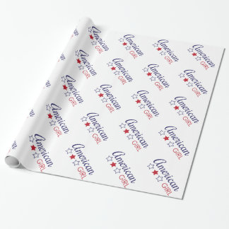 American Girl Stars Geschenkpapier