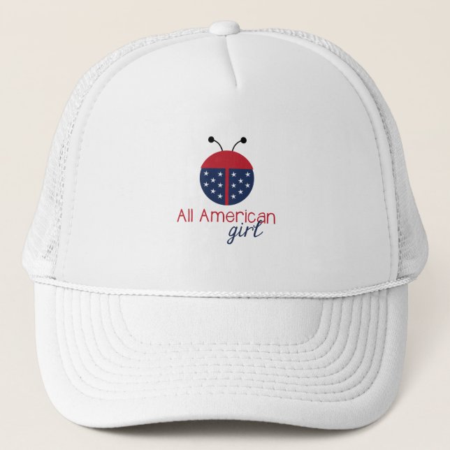 American Girl Truckerkappe (Vorderseite)