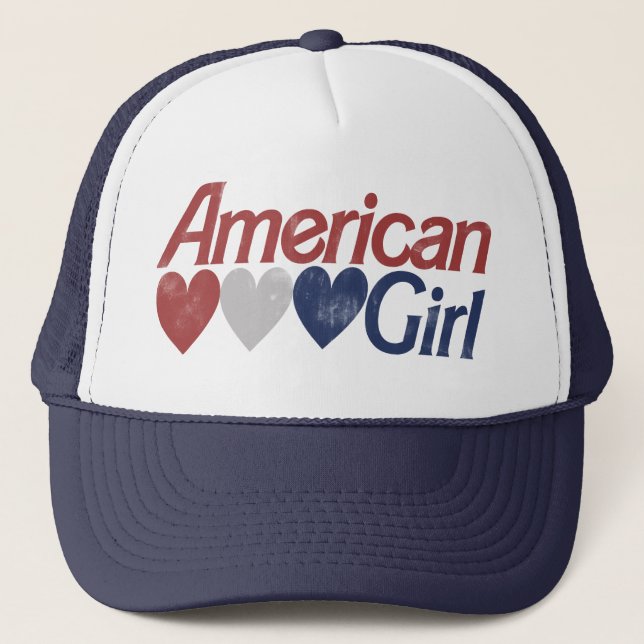 American Girl Truckerkappe (Vorderseite)