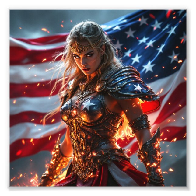 American Gladiator  Fotodruck (Vorne)