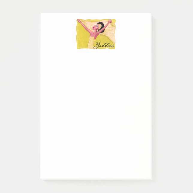 American Goddess Notes Post-it Klebezettel (Vorderseite)