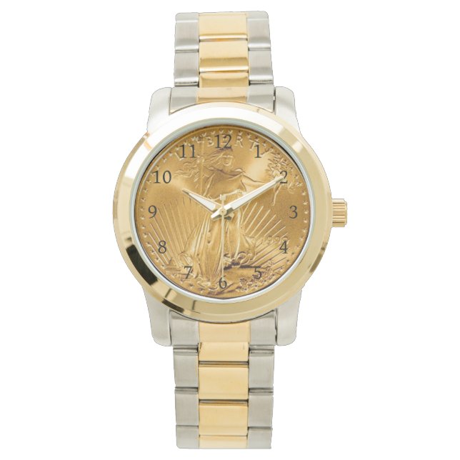 American Gold Eagle ~ USA Armbanduhr (Vorderseite)