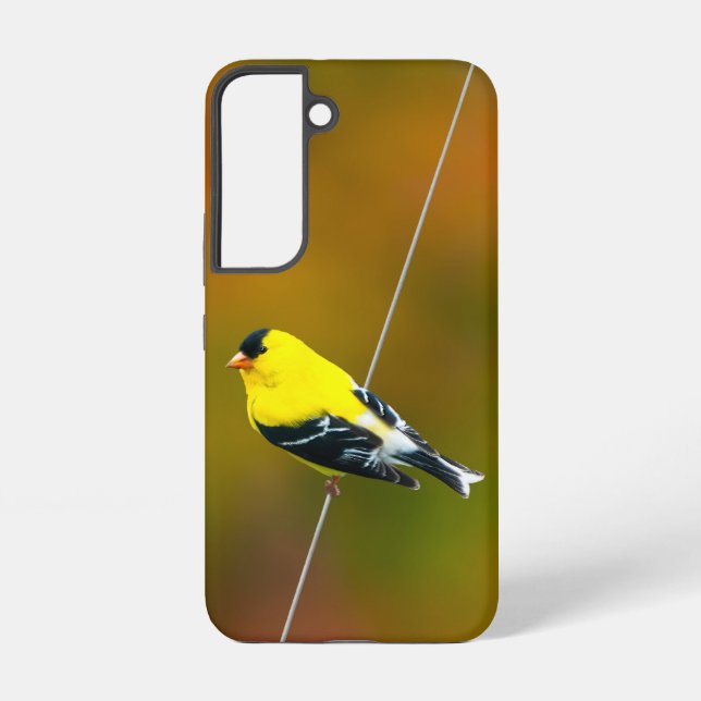 American Goldfinch - Originalfotografie Samsung Galaxy Hülle (Rückseite)