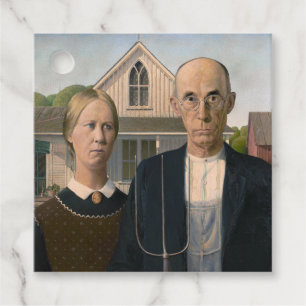 American Gothic: Country Life Poor Rural Bauer Geschenkanhänger