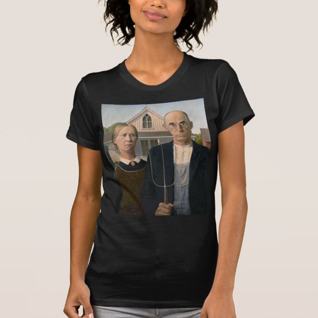 American Gothic: Country Life Poor Rural Bauer T-Shirt (Vorderseite)