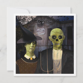 American Gothic Halloween Einladung