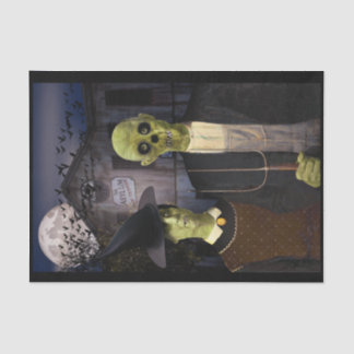American Gothic Halloween Seidenpapier