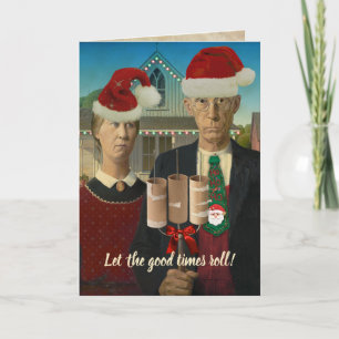American Gothic Weihnachten Lasst die guten Zeiten