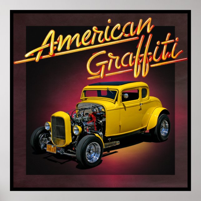 American Graffiti Poster (Vorne)