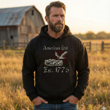 American Grit Est 1776 Totenköpfe & Adler Herren H