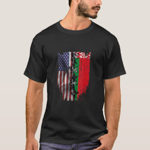 American Grown Belarusian Roots USA Weißrussland F T-Shirt