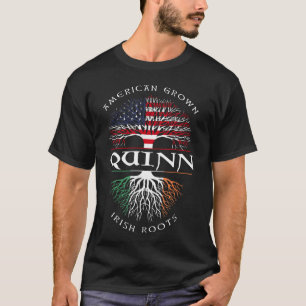 American Grown Irish Roots QUINN T-Shirt