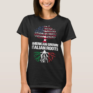 American Grown Italian Roots USA Italien T-Shirt