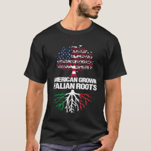 American Grown Italian Roots USA Italien T-Shirt