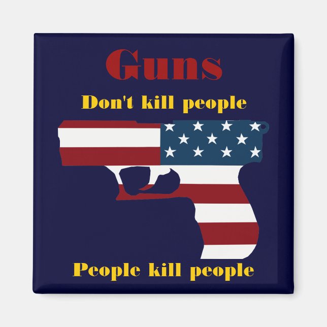 American Gun Magnet (Vorne)