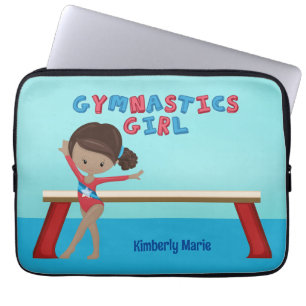American Gymnastics Girl Niedlich Custom Laptopschutzhülle