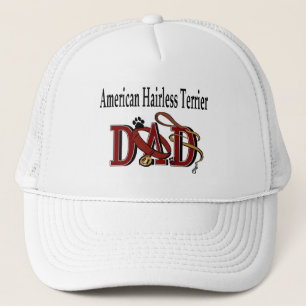 American Hairless Terrier Vater Hat Truckerkappe