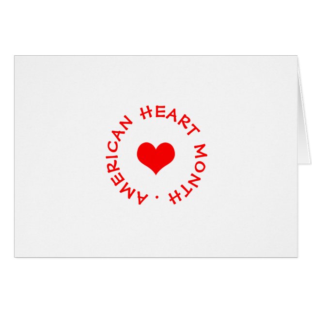 American Heart Month (Vorderseite (Horizontal))