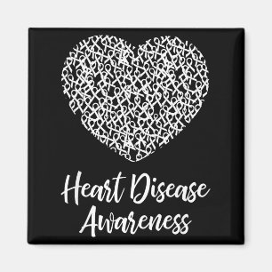 American Heart Month Suprt Tees Co Herzkrankheit A Magnet