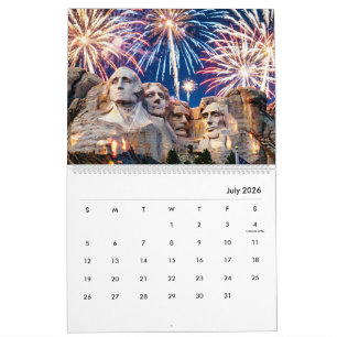 American Heritage 2026 Kalender Freiheit & Unabhän