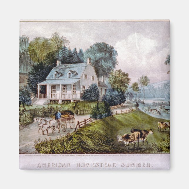 American Homestead Summer Magnet (Vorne)