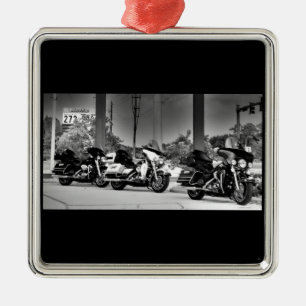 American Icon Silbernes Ornament