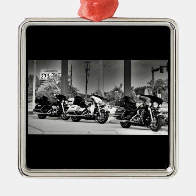 American Icon Silbernes Ornament (Vorne)